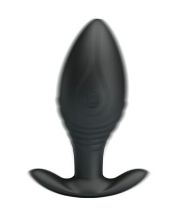 PRETTY LOVE - VIBRADOR RECARREGVEL REGINA ANAL PLUG PRETO - Image 2