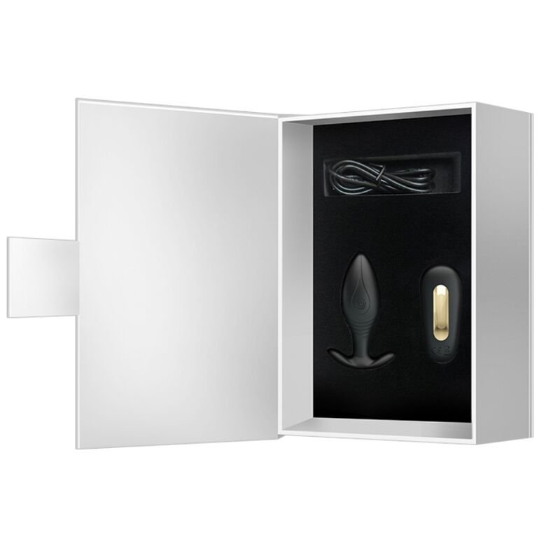 PRETTY LOVE - VIBRADOR RECARREGVEL REGINA ANAL PLUG PRETO - Image 5