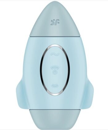 SATISFYER - MISSION CONTROL LILA VIBRADOR PEQUEÑO DE DOBLE IMPULSO