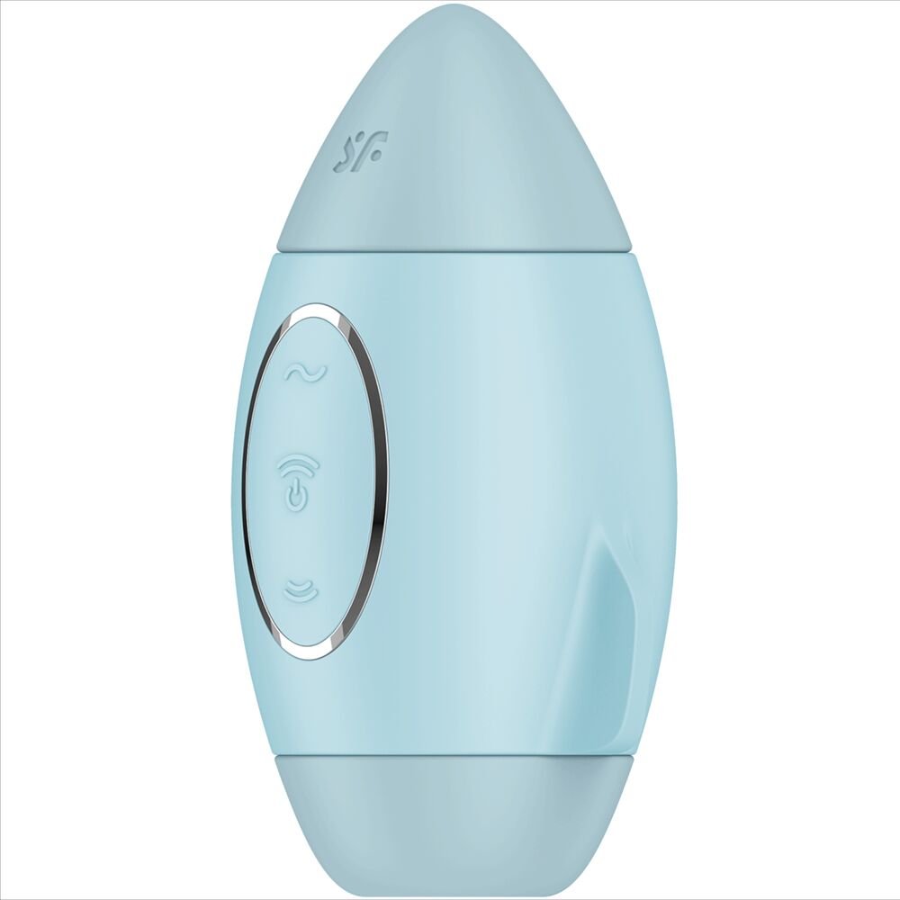 SATISFYER - MISSION CONTROL LILA VIBRADOR PEQUEÑO DE DOBLE IMPULSO - Imagem 4