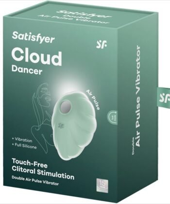 SATISFYER - CLOUD DANCER VERDE VIBRADOR AIR - Imagem 5
