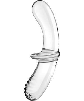 Visão alternativa de SATISFYER - DOUBLE CRYSTAL DILDO TRANSPARENTE