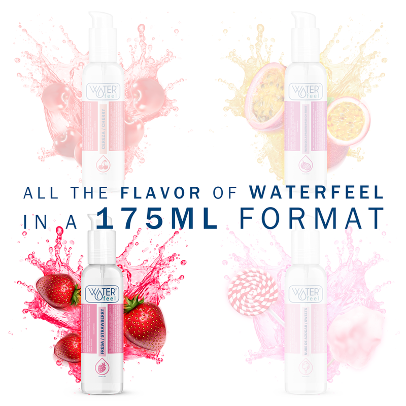 WATERFEEL - LUBRICANTE BASE AGUA FRESA 175 ML - Image 3