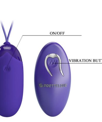 Visão alternativa de PRETTY LOVE - BERGER YOUTH OVO VIBRATÓRIO COM CONTROLO REMOTO VIOLETA