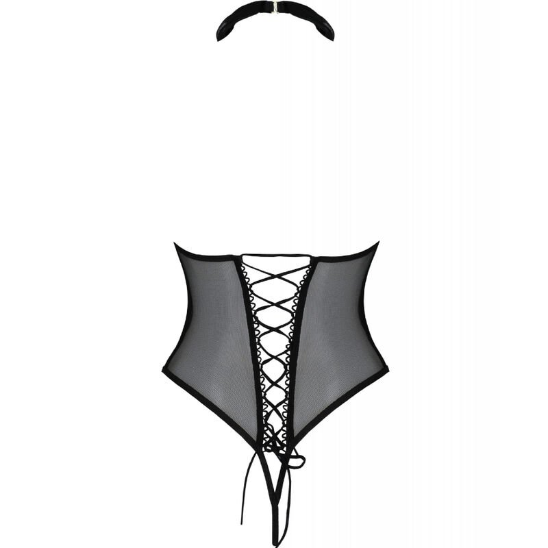 PAIXÃO - TRISHA OPEN BODY PRETO S/M - Imagem 4