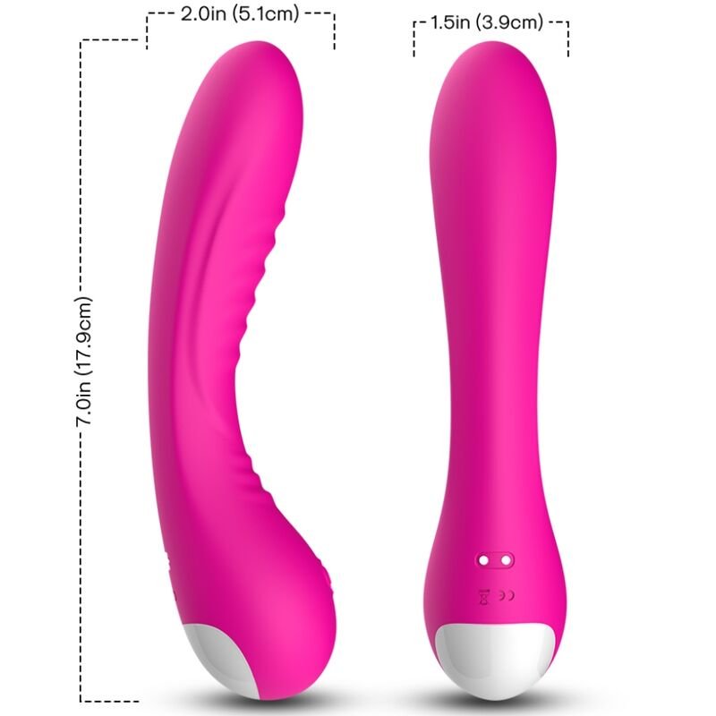 ARMONY - VIBRADOR LEGEND SILICONE FÚCSIA - Imagem 4