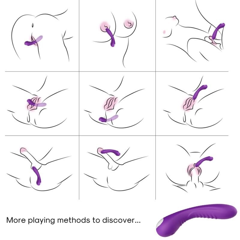 ARMONY - VIBRADOR LEGEND SILICONE ROXO - Image 5