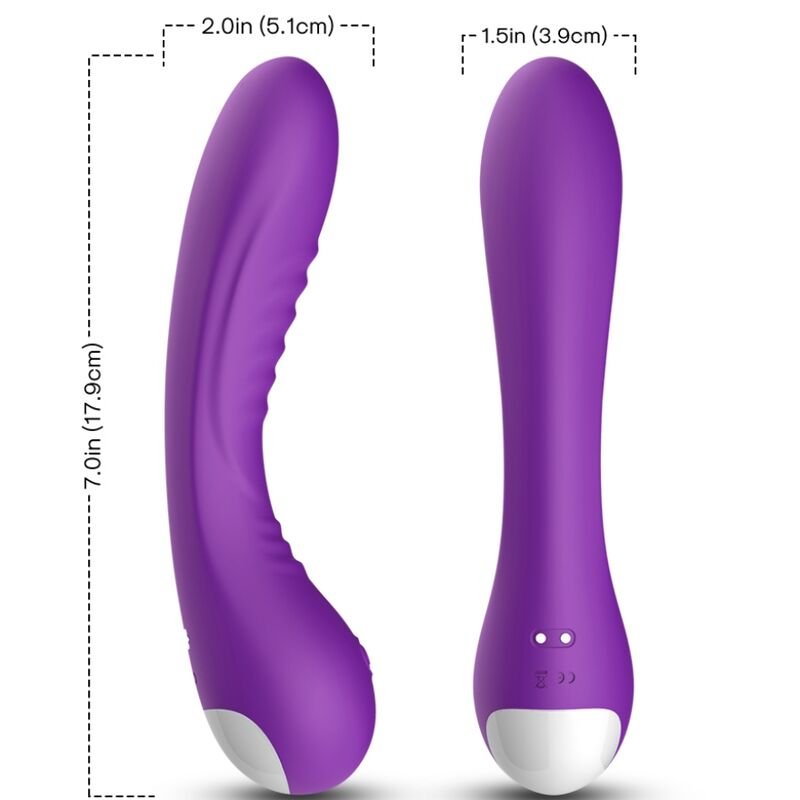 ARMONY - VIBRADOR LEGEND SILICONE ROXO - Image 2