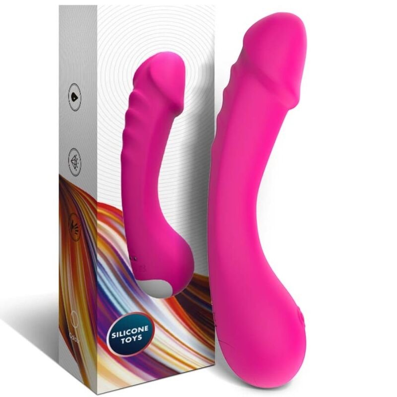 ARMONY - VIBRADOR DILDO G-SPOT SILICONE FÚCSIA - Image 3
