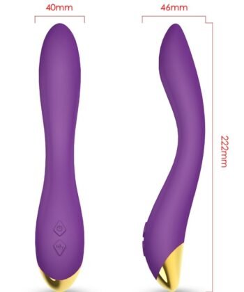 ARMONY - FLAMINGO VIBRADOR MULTIPOSIÇÃO ROXO - Imagem 3