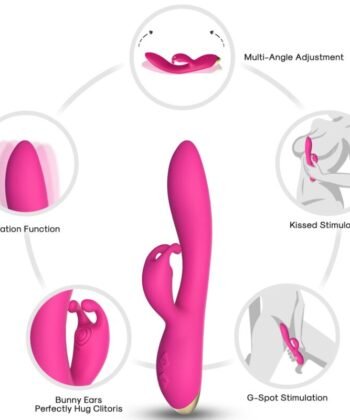 ARMONY - BONNIE VIBRADOR COELHO FÚCSIA - Imagem 5