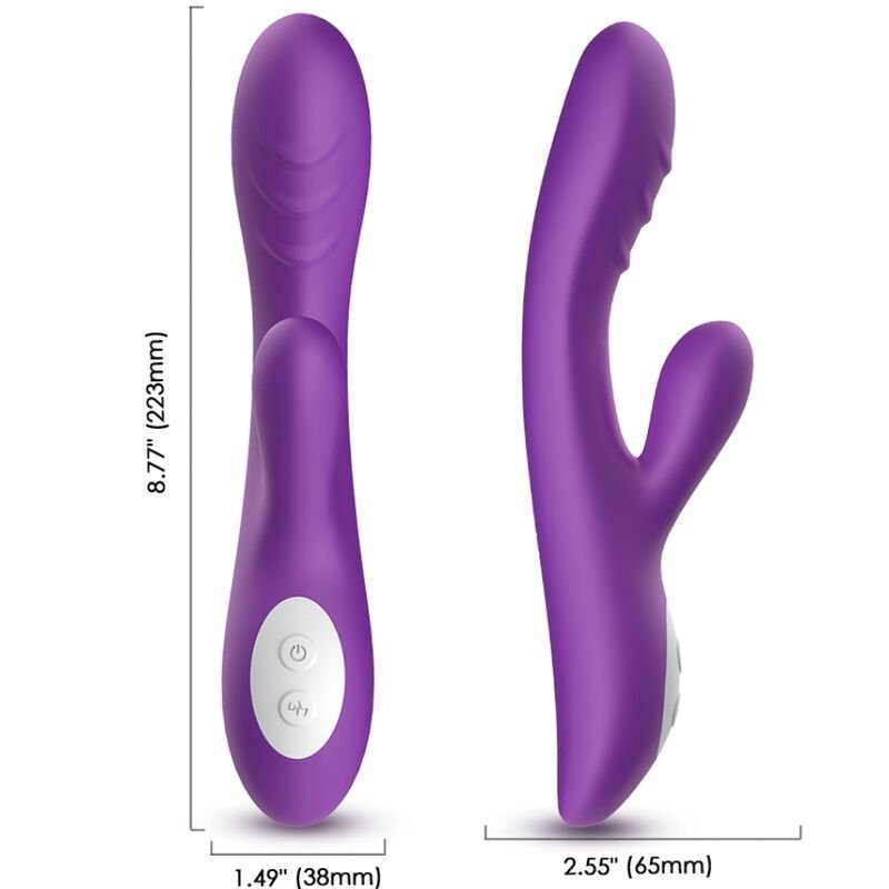 ARMONY - VIBRADOR SPARK EFEITO CALOR ROXO - Imagem 4