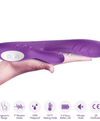 ARMONY - VIBRADOR SPARK EFEITO CALOR ROXO - Imagem 2