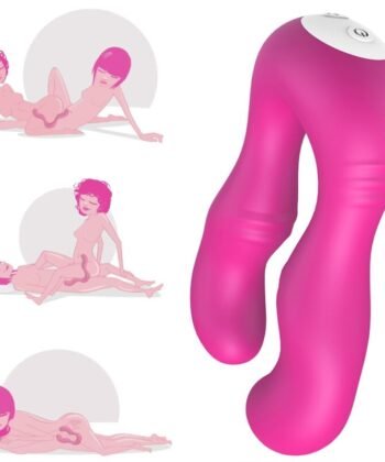 ARMONY - VIBRADOR SERAPH DUPLO CONTROLE REMOTO FÚCSIA - Imagem 5