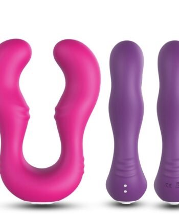 ARMONY - VIBRADOR SERAPH DUPLO CONTROLE REMOTO ROXO - Imagem 2