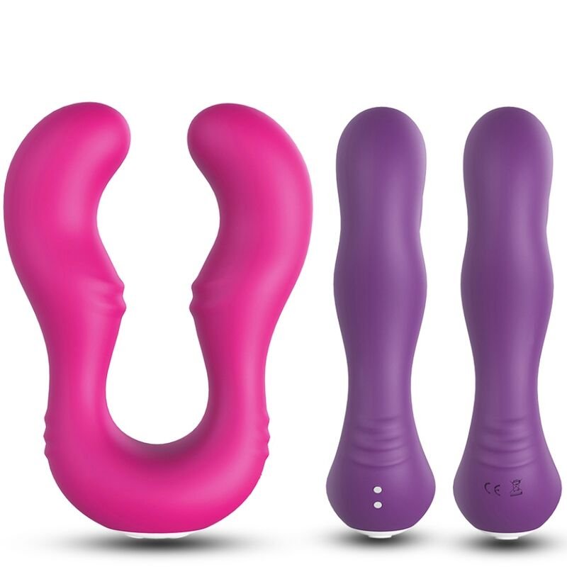 ARMONY - VIBRADOR SERAPH DUPLO CONTROLE REMOTO ROXO - Imagem 2
