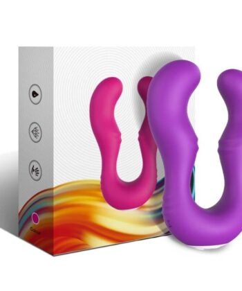 ARMONY - VIBRADOR SERAPH DUPLO CONTROLE REMOTO ROXO