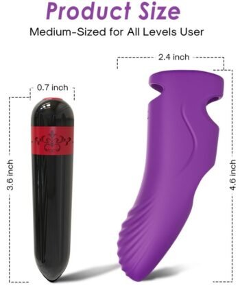 ARMONY - AURORA VIBRADOR DEDO ROXO