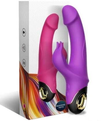 ARMONY - METEROR DILDO VIBRADOR COELHO ROXO - Imagem 5