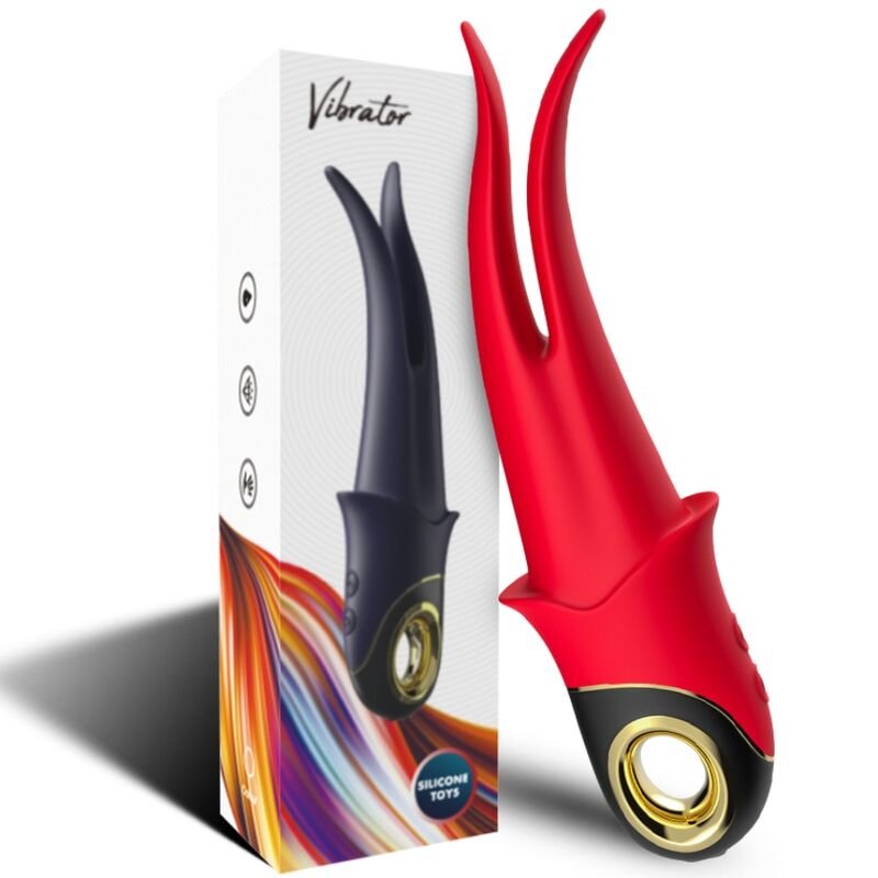 ARMONY - SHADOW VIBRADOR DUPLA CABEÇA PROVOCANDO VERMELHO - Image 5