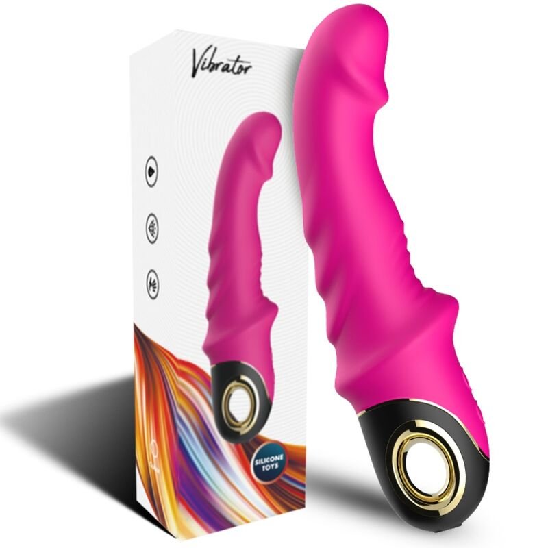 ARMONY - JOYBLADE DILDO VIBRADOR ROTADOR FÚCSIA - Imagem 5