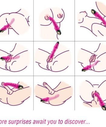 ARMONY - JOYBLADE DILDO VIBRADOR ROTADOR FÚCSIA - Imagem 2