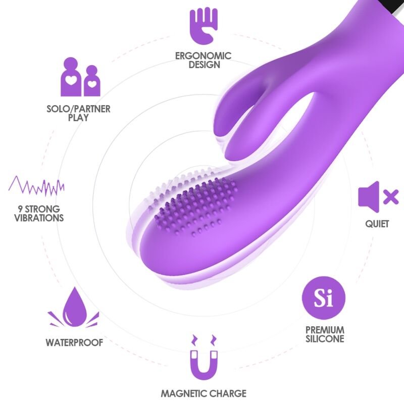 ARMONY - VIBRADOR COELHO ROXO - Imagem 4