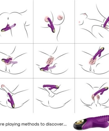 ARMONY - VIBRADOR ETERNITY SILICONE ROXO - Imagem 4