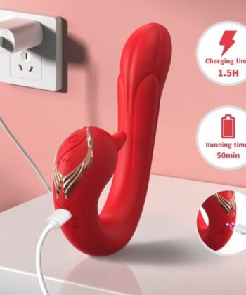 ARMONY - VIBRADOR DELFIN MULTIPOSIÇÃO E EFEITO DE CALOR VERMELHO - Imagem 2