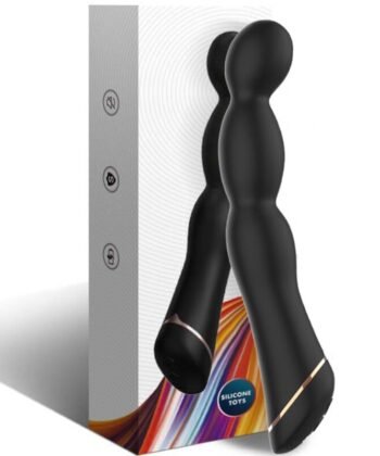 ARMONY - VIBRADOR BAMBU AJUSTÁVEL PRETO - Imagem 4