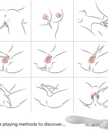 Visão alternativa de ARMONY - ELK VIBRADOR COELHO CURVADO VERMELHO