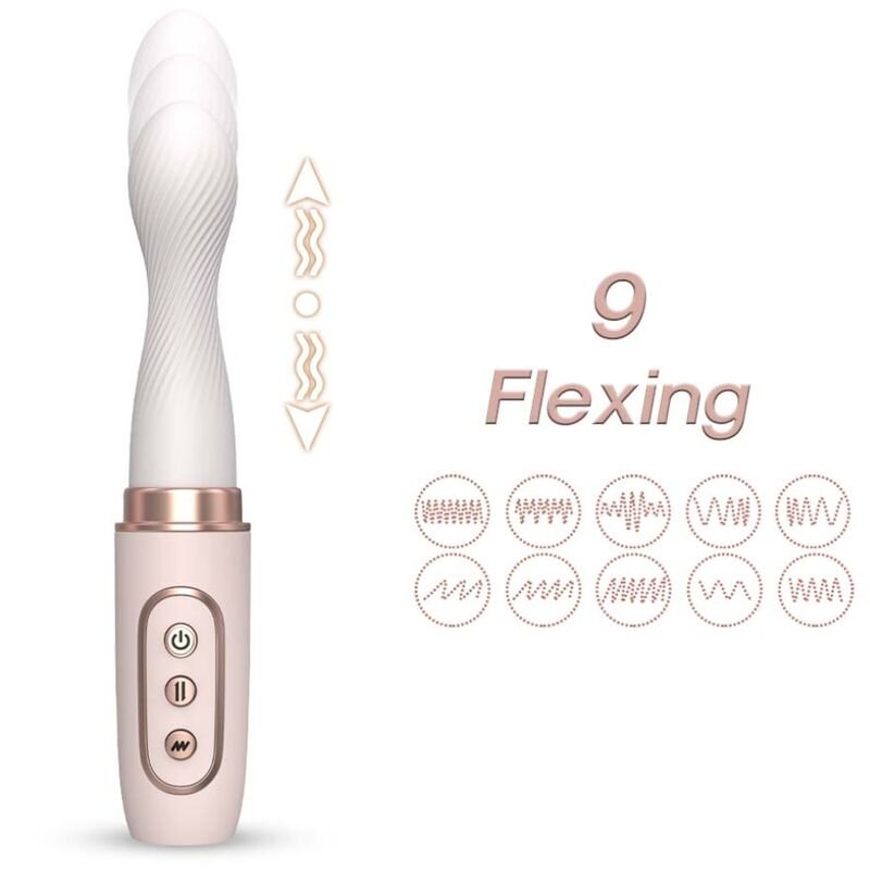 ARMONY - ROTADOR VIBRADOR E MÁQUINA TELESCÓPICA AUTOMÁTICA AMARELO - Imagem 3