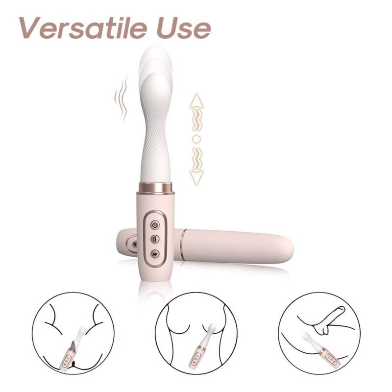 ARMONY - ROTADOR VIBRADOR E MÁQUINA TELESCÓPICA AUTOMÁTICA AMARELO - Imagem 2