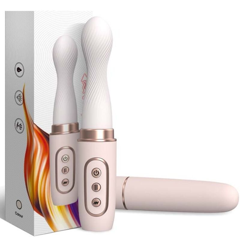 ARMONY - ROTADOR VIBRADOR E MÁQUINA TELESCÓPICA AUTOMÁTICA AMARELO - Imagem 5