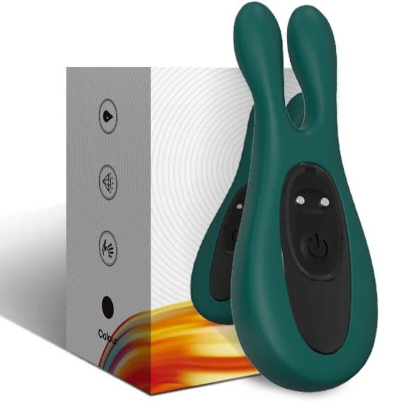 ARMONY - ESTIMULADOR E VIBRADOR COELHO VERDE - Imagem 5