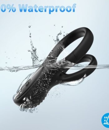 Visão alternativa de ARMONY - VIBRADOR DE ANEL DUPLO PRETO