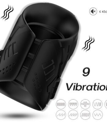 ARMONY - MASTURBADOR E VIBRADOR PRETO