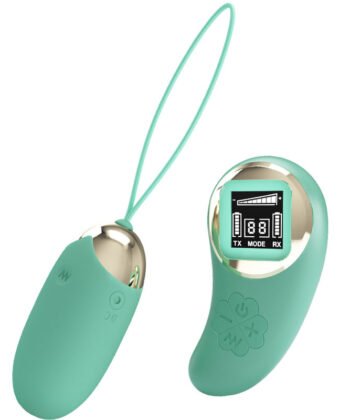PRETTY LOVE - MINA DE OVOS VIBRANTES DE CONTROLE REMOTO VERDE