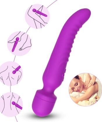 ARMONY - MASSAGER MISSION E VIBRADOR EFEITO DE CALOR ROXO