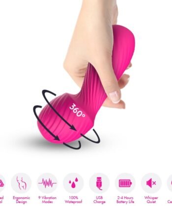 Visão alternativa de ARMONY - DAZZLE MASSAGER E VIBRADOR PEQUENO FÚCSIA