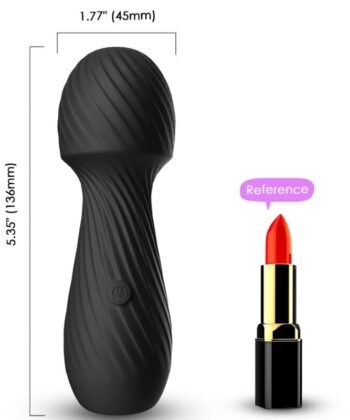 ARMONY - DAZZLE MASSAGER E VIBRADOR PEQUENO PRETO