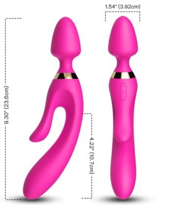 ARMONY - MASSAGER E VIBRADOR COELHO FÚCSIA