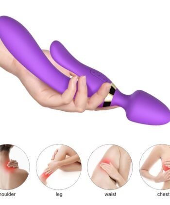 Visão alternativa de ARMONY - MASSAGER E VIBRADOR COELHO ROXO