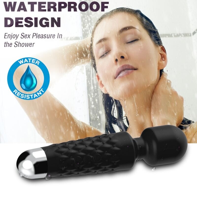 ARMONY - MASSAGER E VIBRADOR POSTMAN CABEÇA SUPER FLEXÍVEL PRETA - Image 2