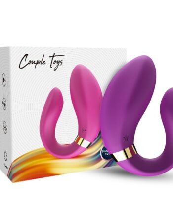 Visão alternativa de ARMONY - VIBRADOR CRESCENTE PARA CASAIS COM CONTROLE REMOTO ROXO