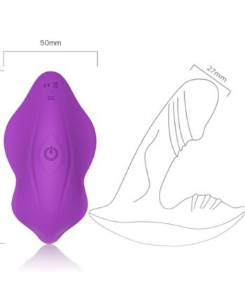 Visão alternativa de ARMONY - VIBRADOR DE APITO CONTROLE REMOTO INTRODUZÍVEL ROXO