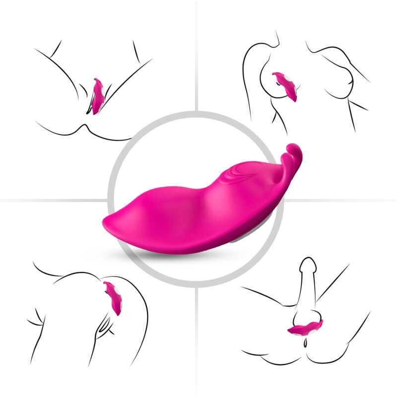 ARMONY - MEL BEE WEARABLE CALÇAS VIBRADOR G-SPOT CONTROLE REMOTO FÚCSIA - Imagem 2