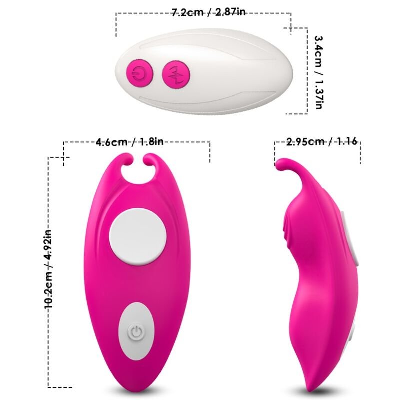 ARMONY - MEL BEE WEARABLE CALÇAS VIBRADOR G-SPOT CONTROLE REMOTO FÚCSIA - Imagem 4