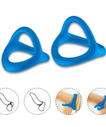 Visão alternativa de ARMONY - ANEL DUPLO SILICONE TRESOR AZUL
