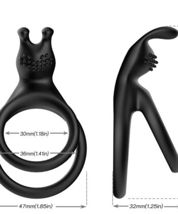 Alternative view of ARMONY - ANEL DE COELHO DUPLO TENSY PRETO